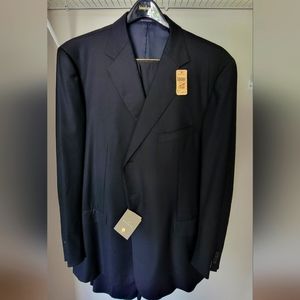 Ermenegildo Zegna black suit 48/49 long